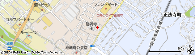 滋賀県彦根市地蔵町554周辺の地図
