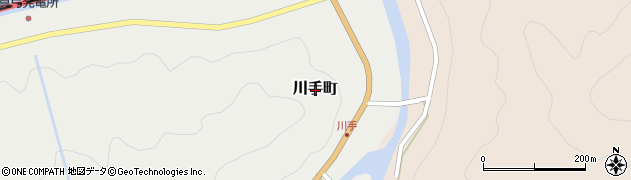 愛知県豊田市川手町周辺の地図
