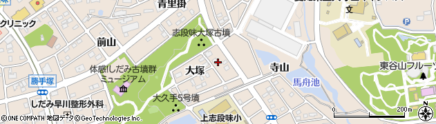 愛知県名古屋市守山区上志段味大塚1235周辺の地図