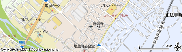 滋賀県彦根市地蔵町546周辺の地図