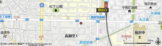 稲沢国府宮郵便局 ＡＴＭ周辺の地図