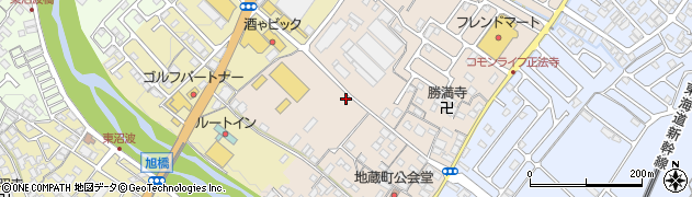 滋賀県彦根市地蔵町245周辺の地図