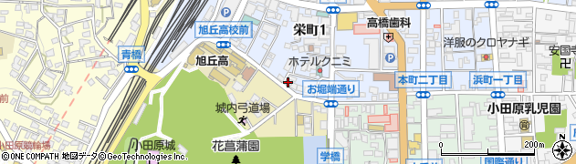株式会社アーネストワン　小田原営業所周辺の地図
