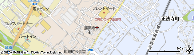 滋賀県彦根市地蔵町553周辺の地図