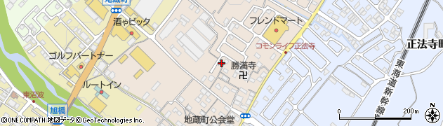 滋賀県彦根市地蔵町216-2周辺の地図