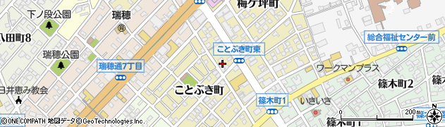 愛知県春日井市ことぶき町81周辺の地図