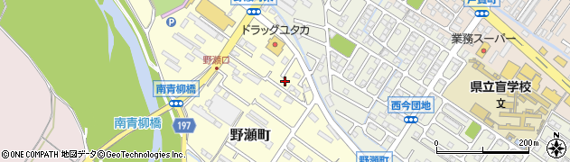滋賀県彦根市野瀬町95周辺の地図