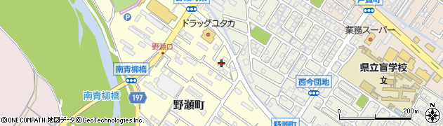 滋賀県彦根市野瀬町94周辺の地図