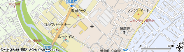 滋賀県彦根市地蔵町231周辺の地図
