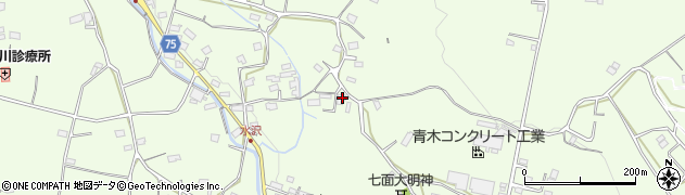 静岡県富士宮市大鹿窪1281周辺の地図