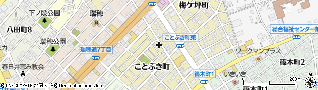 愛知県春日井市ことぶき町86周辺の地図