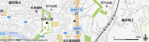 キヨアキ美容室周辺の地図