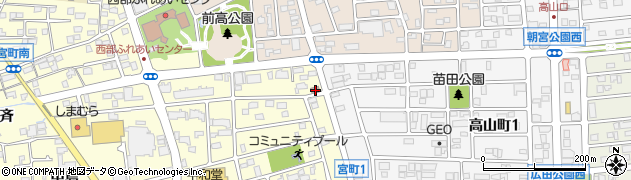 春日井宮町郵便局 ＡＴＭ周辺の地図