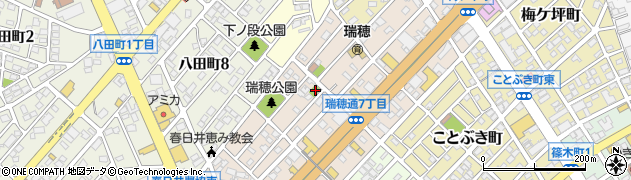 瑞穂通７児童遊園周辺の地図