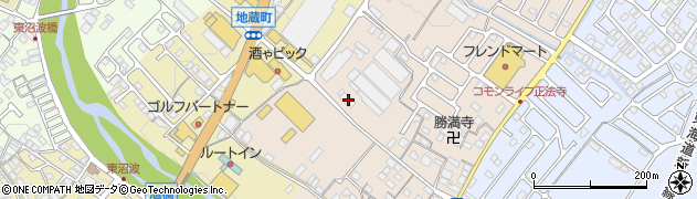 滋賀県彦根市地蔵町225周辺の地図