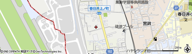 愛知県春日井市春日井上ノ町上ノ町25周辺の地図