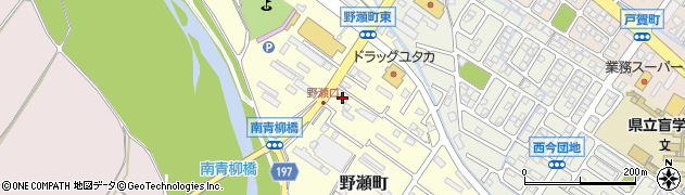 滋賀県彦根市野瀬町147周辺の地図