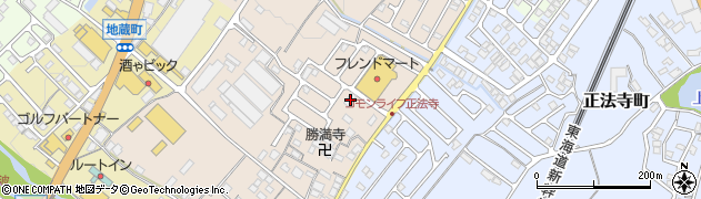 滋賀県彦根市地蔵町192-2周辺の地図
