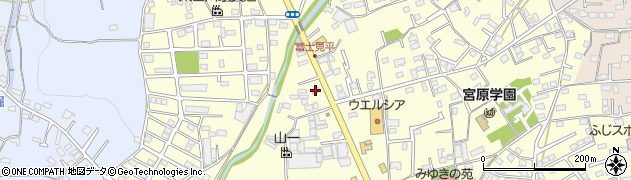 静岡県富士宮市宮原272周辺の地図