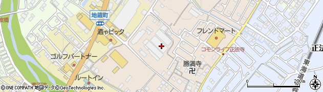 滋賀県彦根市地蔵町210周辺の地図