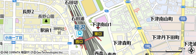タイキ稲沢駅前店周辺の地図