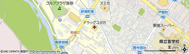滋賀県彦根市野瀬町154周辺の地図