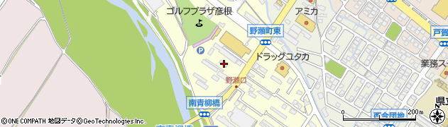 滋賀県彦根市野瀬町176周辺の地図