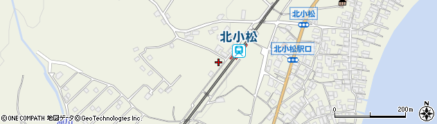 北小松駅周辺の地図