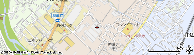 滋賀県彦根市地蔵町207周辺の地図