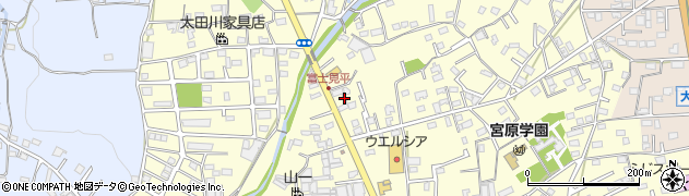 静岡県富士宮市宮原293周辺の地図
