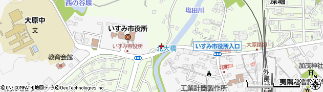 千葉県いすみ市深堀418周辺の地図