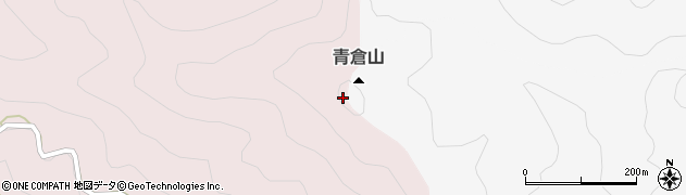 青倉山周辺の地図
