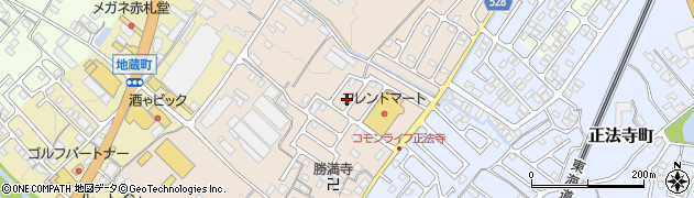 滋賀県彦根市地蔵町176-9周辺の地図