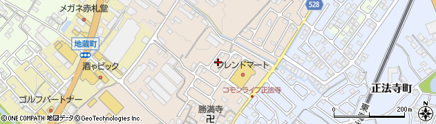 滋賀県彦根市地蔵町176周辺の地図