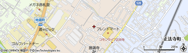 滋賀県彦根市地蔵町176-22周辺の地図