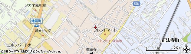 滋賀県彦根市地蔵町176-6周辺の地図