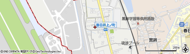愛知県春日井市春日井上ノ町上ノ町周辺の地図