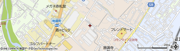 滋賀県彦根市地蔵町205周辺の地図
