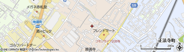 滋賀県彦根市地蔵町176-23周辺の地図