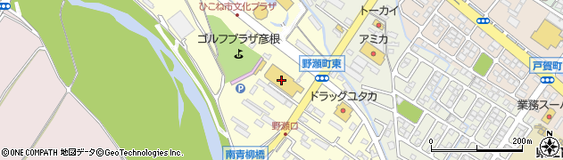 滋賀県彦根市野瀬町170周辺の地図