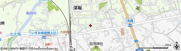 千葉県いすみ市深堀316周辺の地図