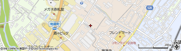 滋賀県彦根市地蔵町203周辺の地図