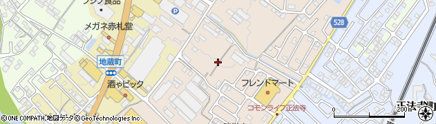 滋賀県彦根市地蔵町164周辺の地図