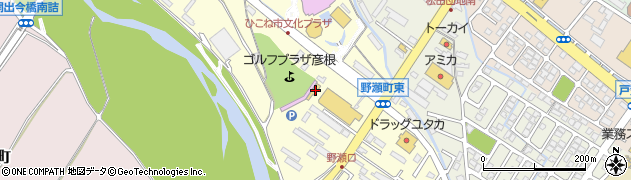 滋賀県彦根市野瀬町181周辺の地図