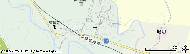 千葉県大多喜町（夷隅郡）板谷周辺の地図