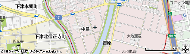 愛知県一宮市丹陽町五日市場中島88周辺の地図