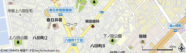 梶田歯科クリニック周辺の地図