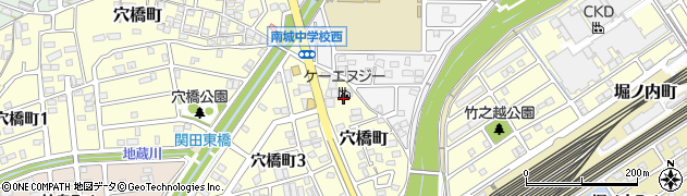 愛知県春日井市穴橋町1491周辺の地図