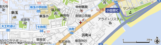 高田寝具店周辺の地図