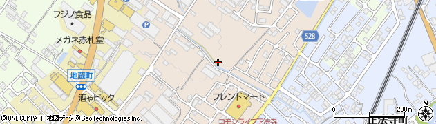 滋賀県彦根市地蔵町25周辺の地図